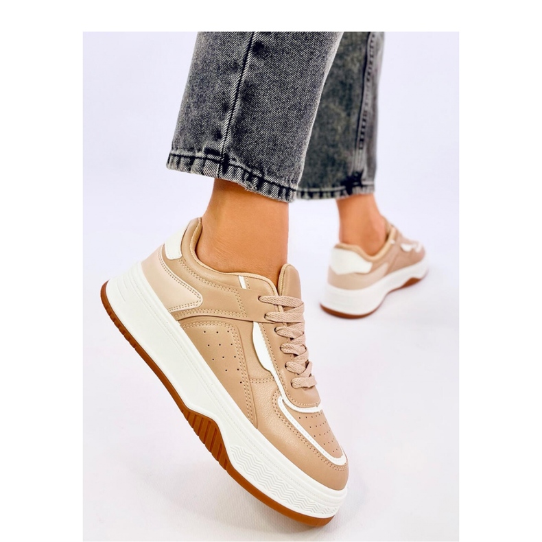 Moriau Camel naisten tennarit - Inello ruskea 1