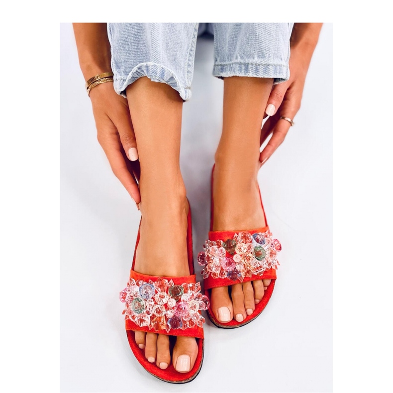 Sandaali Korkkivarvastossut kivillä Maliv Orange - Inello oranssi 1