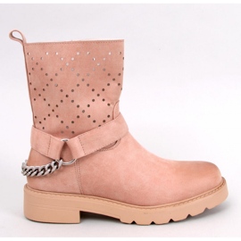 Issey Khaki harjakattoiset nilkkurit - Inello beige 1