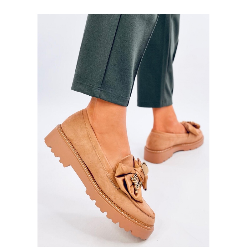 Pennsy Camel -mokasiinit koristeellisella nallekarhulla - Inello ruskea 1