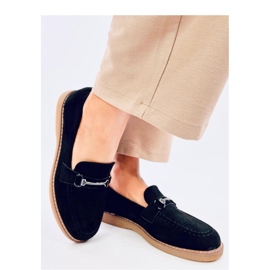 Naisten mokkanahkaiset mokasiinit States Black - Inello musta 1