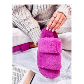 Naisten Rhodes Fuchsia -tossut kuminauhalla - Inello vaaleanpunainen 1