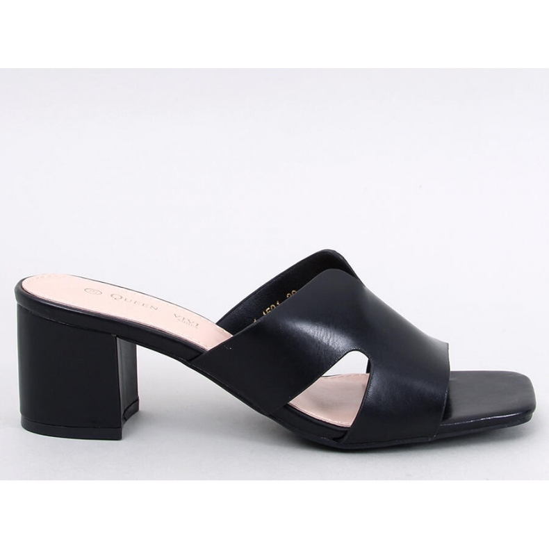 Vallon Musta korkeakorkoinen varvassandaali - Inello 1