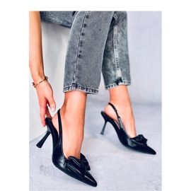 Deluna Mustat avokorkoiset korkokengät - Inello 2