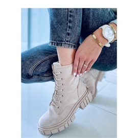 Kelis Beige nilkkurit - Inello 2