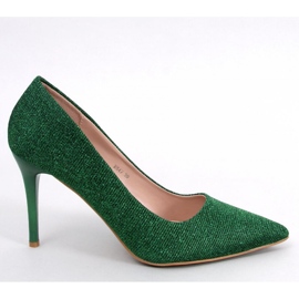 Naisten värikkäitä Maineri Green korkokengät - Inello vihreä 1