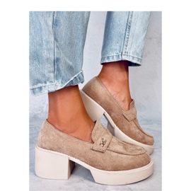 Coniff Khaki -korkokengät - Inello beige 1