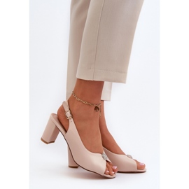 Step in style Sandaalit Malli Trasea 24SD98-6785 Beige - Astu tyyliin 1