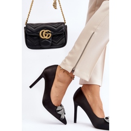 Step in style Korkokengät Malli Fairine 9563 Musta - Astu tyyliin 2