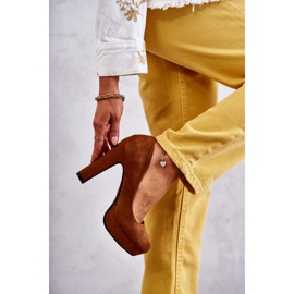 Step in style Pumput Malli Soro M115 Camel Suede - Astu tyyliin ruskea 2