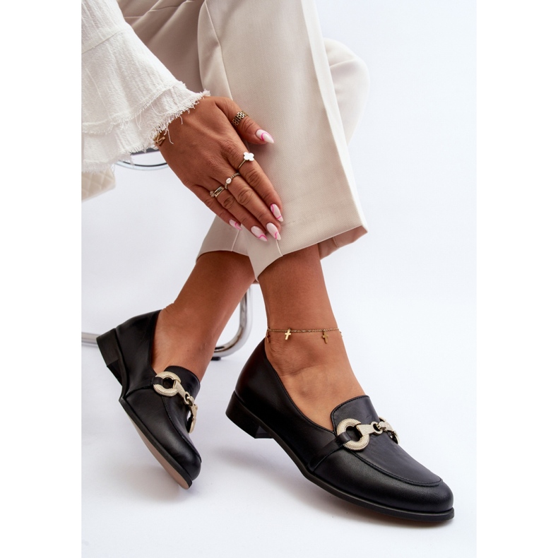 Step in style Mokasiinit Malli Zazoo 2880/001 Musta - Astu tyyliin 1