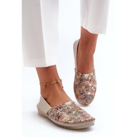 Step in style Balettiasunnot Malli Maciejka 1930B-04 Beige - Astu tyyliin 1