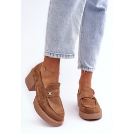 Step in style Kengät Malli Afnira NS382P Tumma beige - Astu tyylillä 1