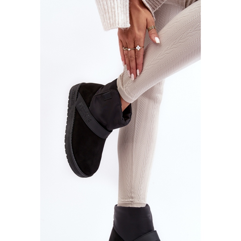 Step in style Lumikengät Malli Big Star MM274151 Musta - Astu tyyliin 2