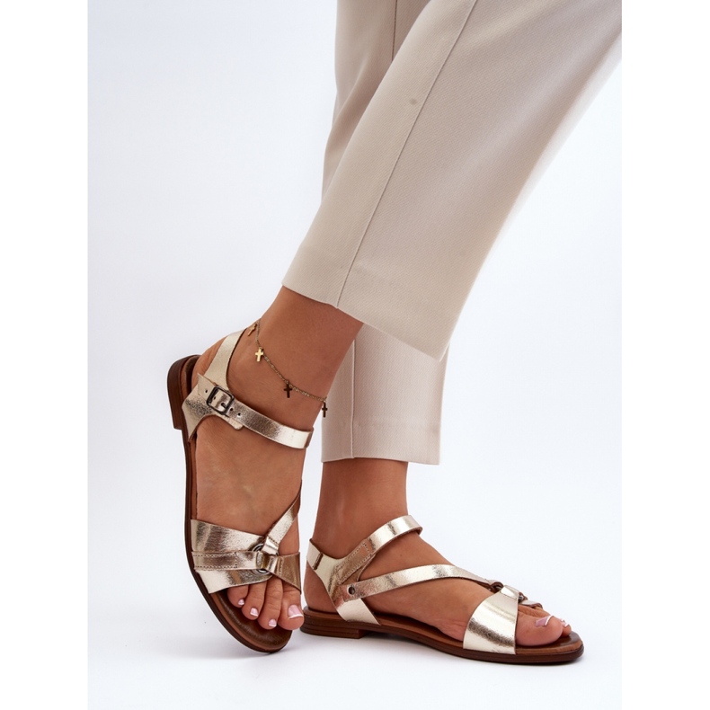 Step in style Sandaalit Malli Zazoo 40182 Gold - Astu tyyliin keltainen 1