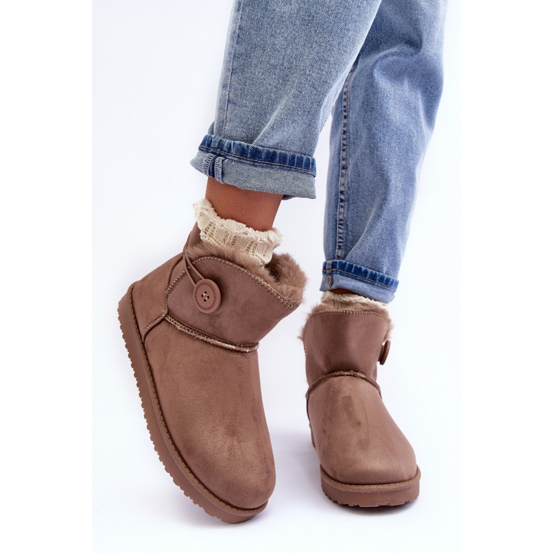 Step in style Lumikengät Malli Siriol VL200P Tumma beige - Astu tyyliin 1