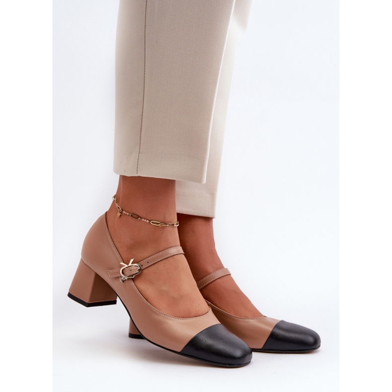 Step in style Pumput Malli Laura Messi 2846 Brown - Astu tyyliin ruskea 1