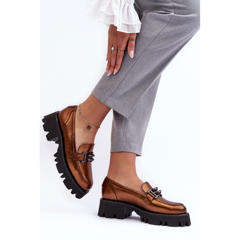 Step in style Kengät Malli Laura Messi 2699-744 Gold - Astu tyyliin keltainen 1