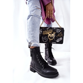 Step in style Työntekijän saappaat Malli Maisa 21BT35-4226 Vihreä - Astu tyyliin musta 1