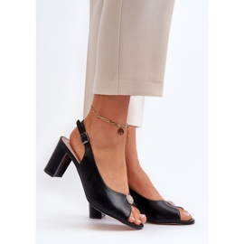 Step in style Sandaalit Malli Trasea 24SD98-6785 Musta - Astu tyyliin 1