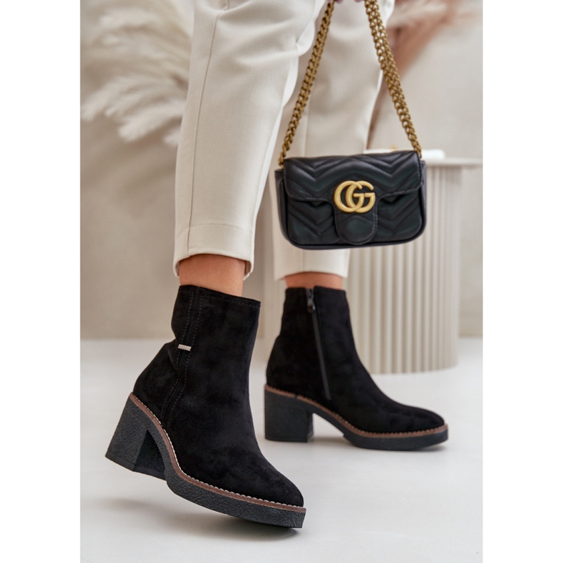 Step in style Saappaat Malli Arkesia KE219 Musta - Astu tyyliin 1