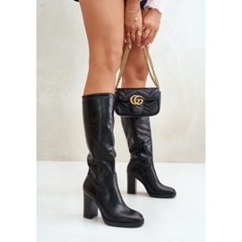 Step in style Saappaat Malli Riamaya CHC295 Musta - Astu tyyliin 1