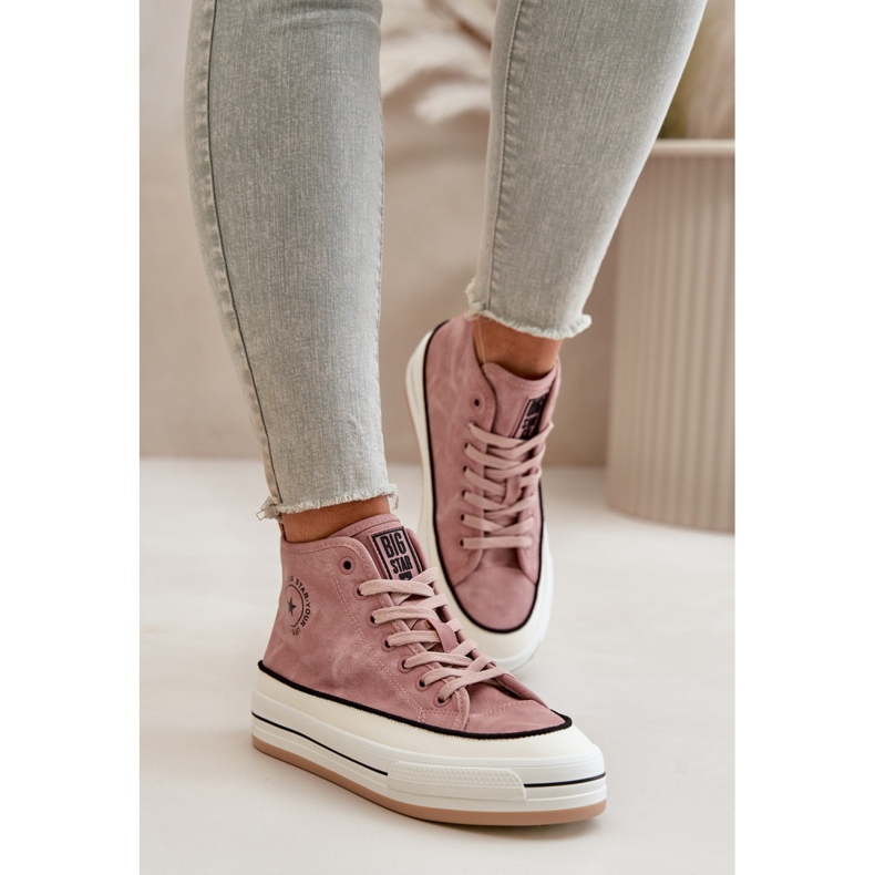 Step in style Tennarit Malli Big Star OO274068 Pinkki - Astu tyyliin vaaleanpunainen 1