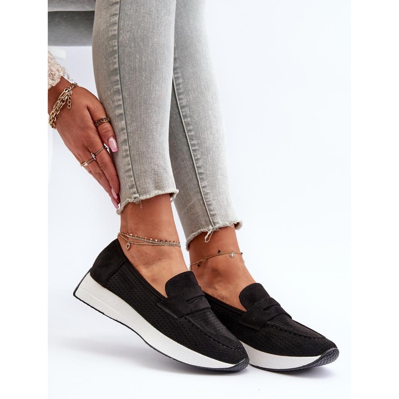 Step in style Mokasiinit Malli Inesqua 22-325 Musta - Astu tyyliin 1