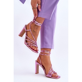 Step in style Sandaalit Malli Tessoro H8-375 Pink - Astu tyyliin vaaleanpunainen 1