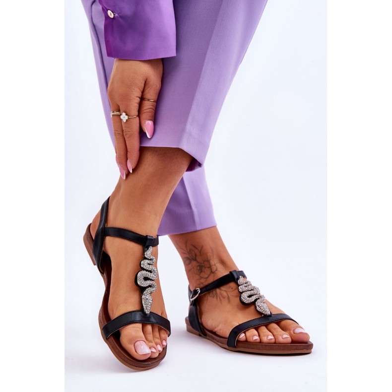 Step in style Sandaalit Malli S.Barski KV-5541-42 Musta - Astu tyyliin 1