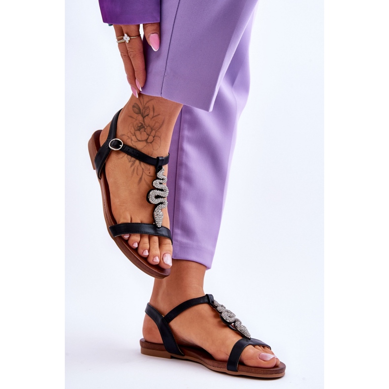 Step in style Sandaalit Malli S.Barski KV-5541-42 Musta - Astu tyyliin 2