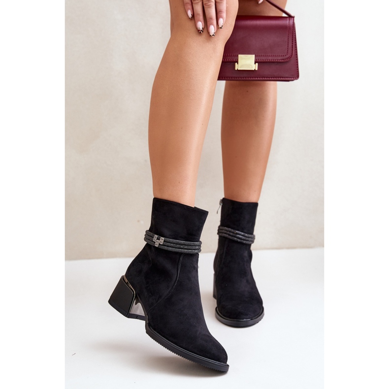 Step in style Malli Da MR880-027 Mustat saappaat - Astu tyyliin 1