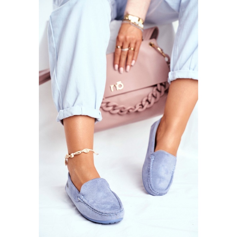 Step in style Mokasiinit Malli Morreno 20PB26-2190 Sininen - Astu tyyliin 1