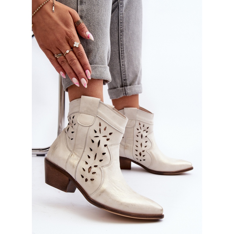 Step in style Saappaat Malli Zazoo 2870/004 Silver - Astu tyyliin harmaa 1