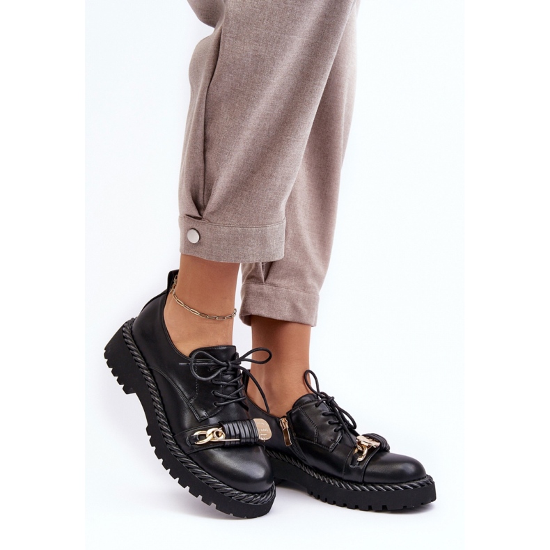 S.Barski Naisten mustat alustakengät 1