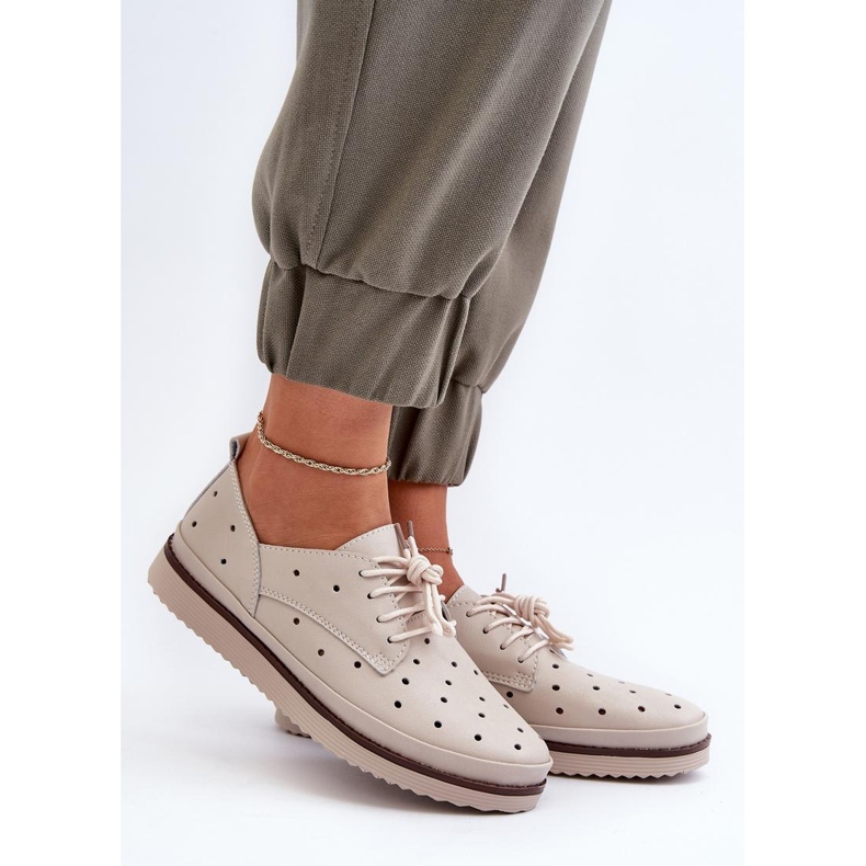 S.Barski Beige naisten kengät 1