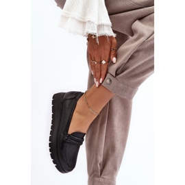 Lemar Mustat naisten slip-on kengät 2