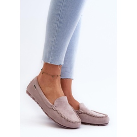 Naisten violetit mokasiinit violetti 1