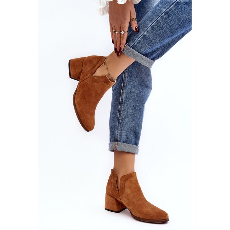 Step in style Saappaat Malli Dalros 4175 Camel - Astu tyyliin ruskea 2