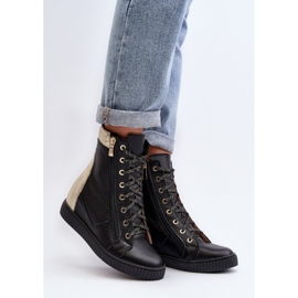 Zazoo Mustat naisten kiilalenkkarit 1