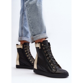 Zazoo Mustat naisten kiilalenkkarit 2