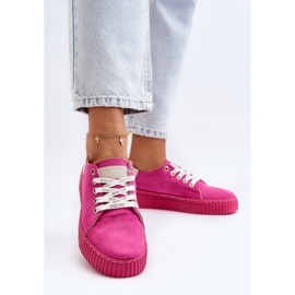 Step in style Tennarit Malli Big Star NN276004 Fuchsia - Astu tyyliin vaaleanpunainen 2