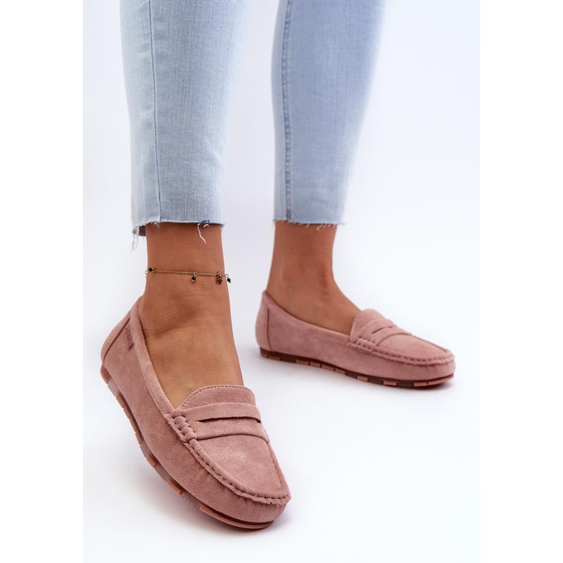 Big Star Pink naisten mokasiinit vaaleanpunainen 2