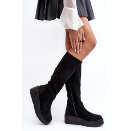 Step in style Malli S.Barski HY53-8 Mustat saappaat - Astu tyyliin 2