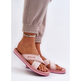 Big Star Pink naisten varvastossut vaaleanpunainen 1