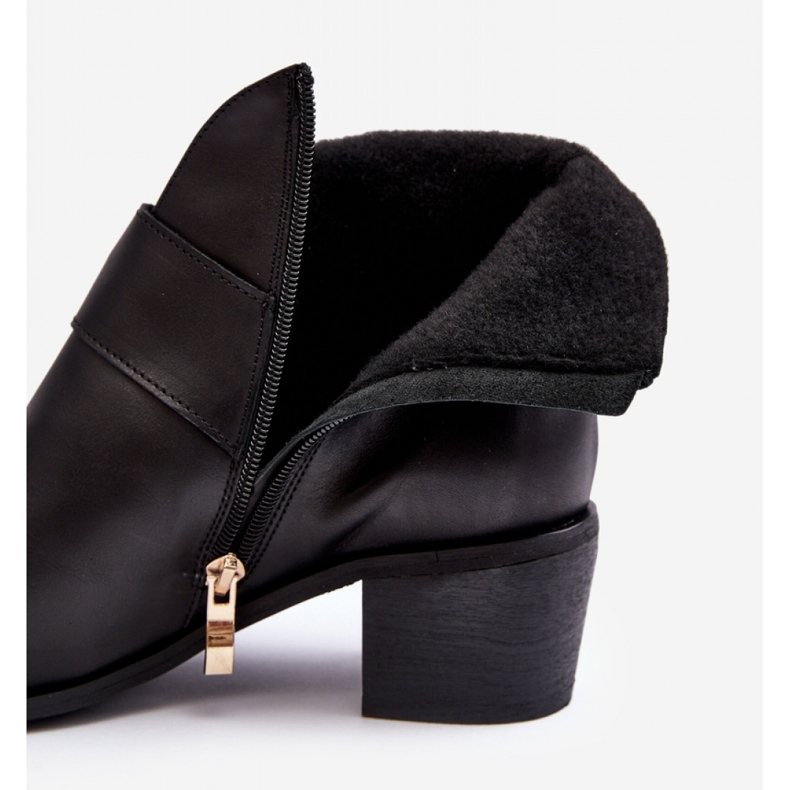 Naisten matalakorkoiset nilkkurit Musta 2