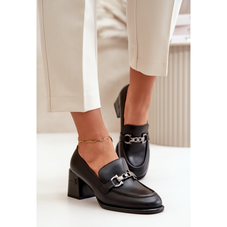 Vinceza Black naisten korkokengät musta 1