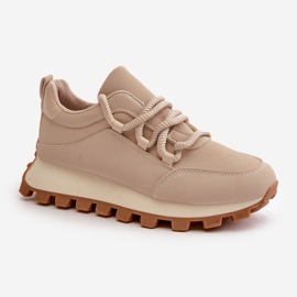 Step in style Urheilukengät Malli Riadella 24898 Beige - Astu tyyliin ruskea 2