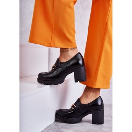 Step in style Kengät Malli Mikeyla 20115 Black Leather - Astu tyyliin beige 2