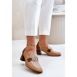 Step in style Pumput Malli Laura Messi 2861 Brown - Astu tyyliin ruskea 1